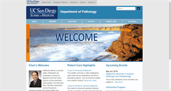 Desktop Screenshot of pathology.ucsd.edu