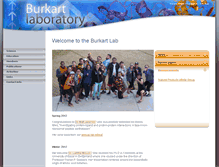 Tablet Screenshot of burkartlab.ucsd.edu