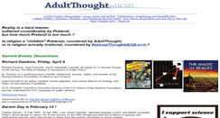 Desktop Screenshot of adultthought.ucsd.edu