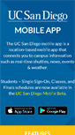 Mobile Screenshot of iphone.ucsd.edu