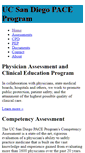 Mobile Screenshot of paceprogram.ucsd.edu