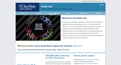 Desktop Screenshot of frazer.ucsd.edu