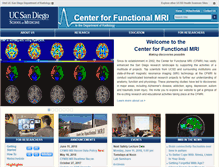Tablet Screenshot of fmri.ucsd.edu