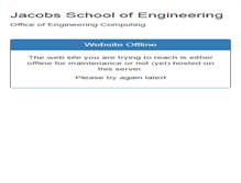 Tablet Screenshot of internship.be.ucsd.edu