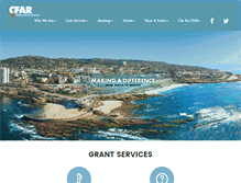 Tablet Screenshot of cfar.ucsd.edu