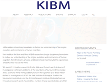 Tablet Screenshot of kibm.ucsd.edu