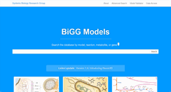 Desktop Screenshot of bigg.ucsd.edu