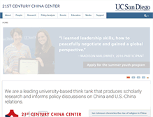 Tablet Screenshot of china.ucsd.edu