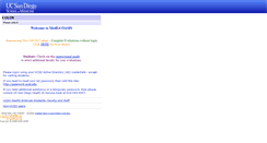 Desktop Screenshot of meded-oasis.ucsd.edu