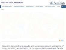 Tablet Screenshot of ir.ucsd.edu