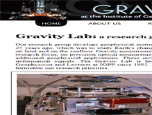 Tablet Screenshot of gravity.ucsd.edu