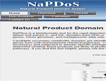 Tablet Screenshot of napdos.ucsd.edu