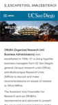Mobile Screenshot of oruba.ucsd.edu