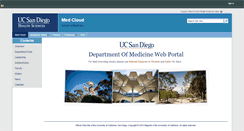 Desktop Screenshot of medcloud.ucsd.edu