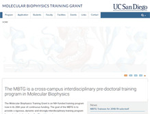 Tablet Screenshot of mbtg.ucsd.edu