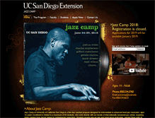 Tablet Screenshot of jazzcamp.ucsd.edu