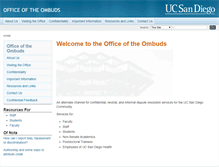 Tablet Screenshot of ombuds.ucsd.edu