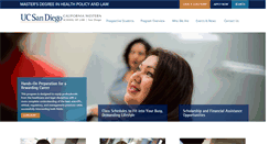 Desktop Screenshot of hlaw.ucsd.edu