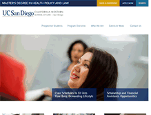 Tablet Screenshot of hlaw.ucsd.edu