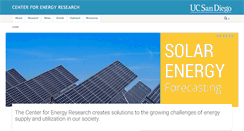 Desktop Screenshot of cer.ucsd.edu