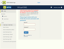 Tablet Screenshot of hsreservations.ucsd.edu