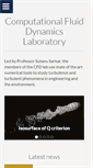 Mobile Screenshot of cfdlab.ucsd.edu