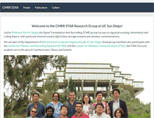Tablet Screenshot of cmrr-star.ucsd.edu
