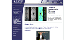 Desktop Screenshot of ceam.ucsd.edu