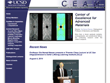 Tablet Screenshot of ceam.ucsd.edu