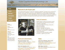 Tablet Screenshot of kutaslab.ucsd.edu