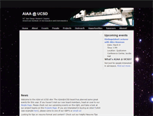 Tablet Screenshot of aiaa.ucsd.edu