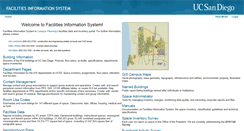 Desktop Screenshot of facilities.ucsd.edu