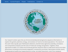 Tablet Screenshot of microbialoceans.ucsd.edu