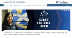 Desktop Screenshot of aip.ucsd.edu