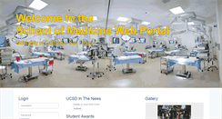 Desktop Screenshot of meded-portal-dev.ucsd.edu