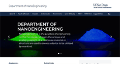 Desktop Screenshot of nanoengineering.ucsd.edu