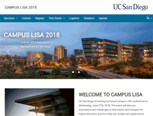 Tablet Screenshot of campus-lisa.ucsd.edu