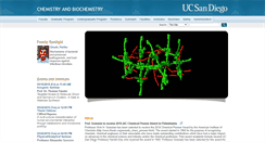Desktop Screenshot of chem.ucsd.edu