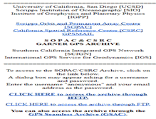 Tablet Screenshot of lox.ucsd.edu