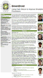 Mobile Screenshot of greendroid.ucsd.edu