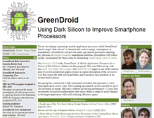 Tablet Screenshot of greendroid.ucsd.edu