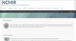 Desktop Screenshot of ncmir.ucsd.edu