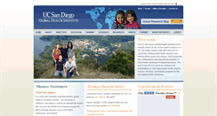 Desktop Screenshot of globalhealth.ucsd.edu