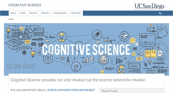Desktop Screenshot of cogsci.ucsd.edu
