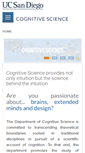 Mobile Screenshot of cogsci.ucsd.edu