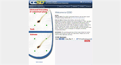 Desktop Screenshot of ccsd.ucsd.edu