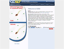 Tablet Screenshot of ccsd.ucsd.edu