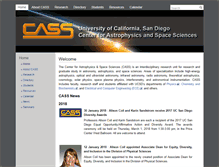Tablet Screenshot of casswww.ucsd.edu