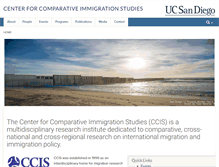 Tablet Screenshot of ccis.ucsd.edu