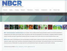 Tablet Screenshot of nbcr.ucsd.edu